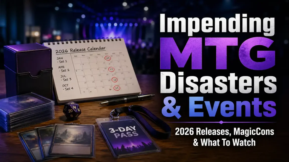 Impending MTG Disasters And Events: What To Watch, What To Test, And What Not To Panic-Buy