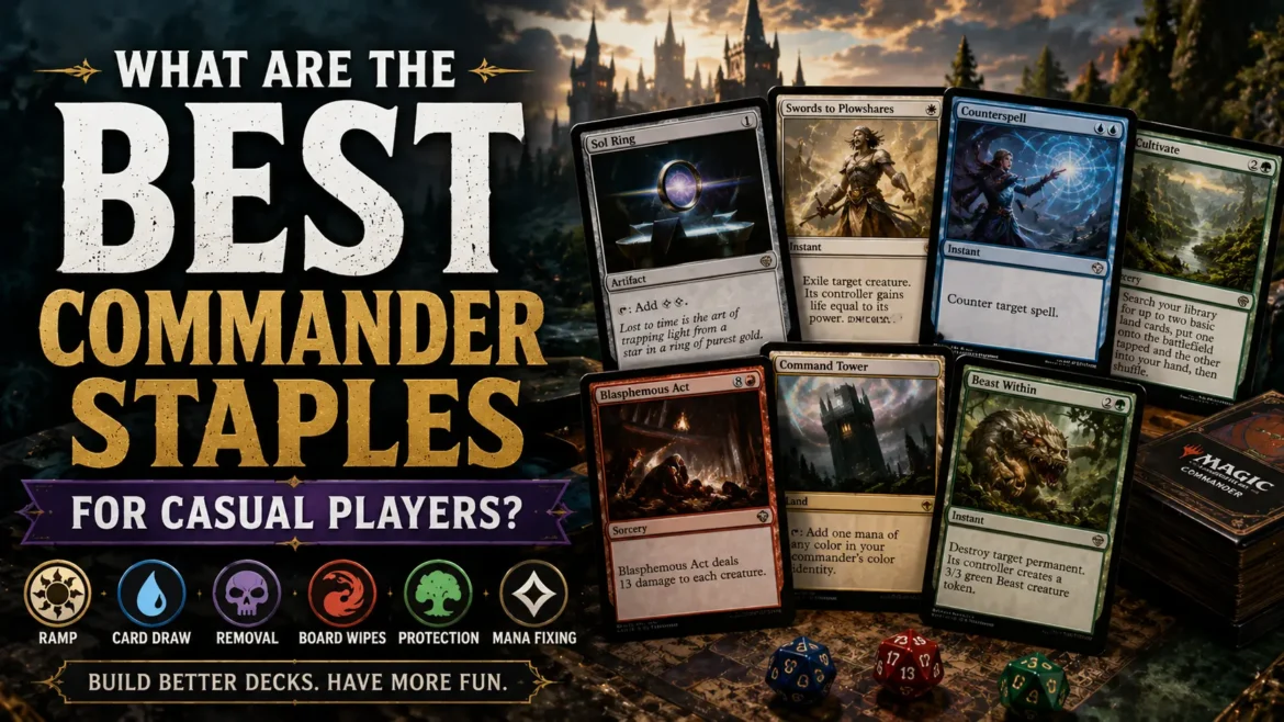 What Are The Best Commander Staples For Casual Players?