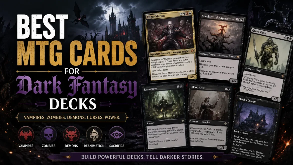 Best MTG Cards For Dark Fantasy Decks