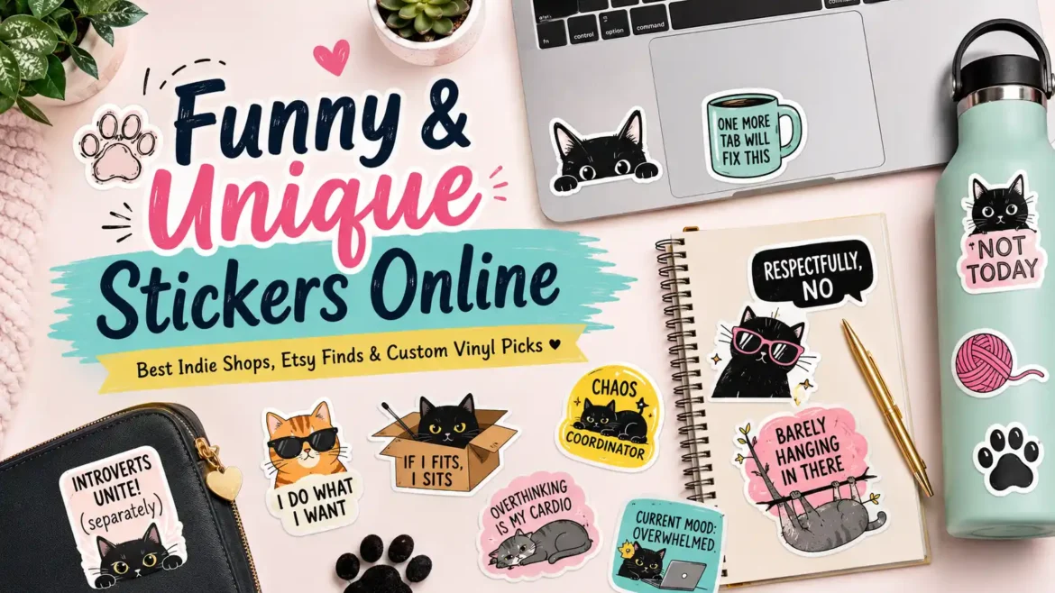 Where Can I Find Funny Or Unique Stickers Online?