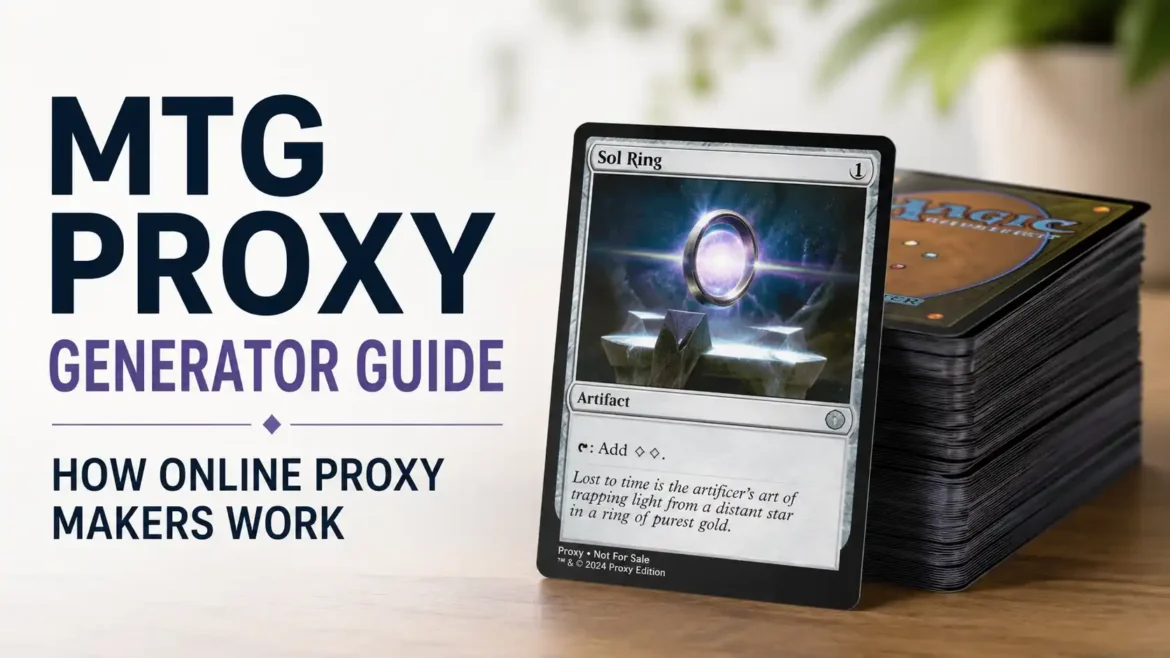 MTG Proxy Generator Guide: How Online Proxy Makers Work